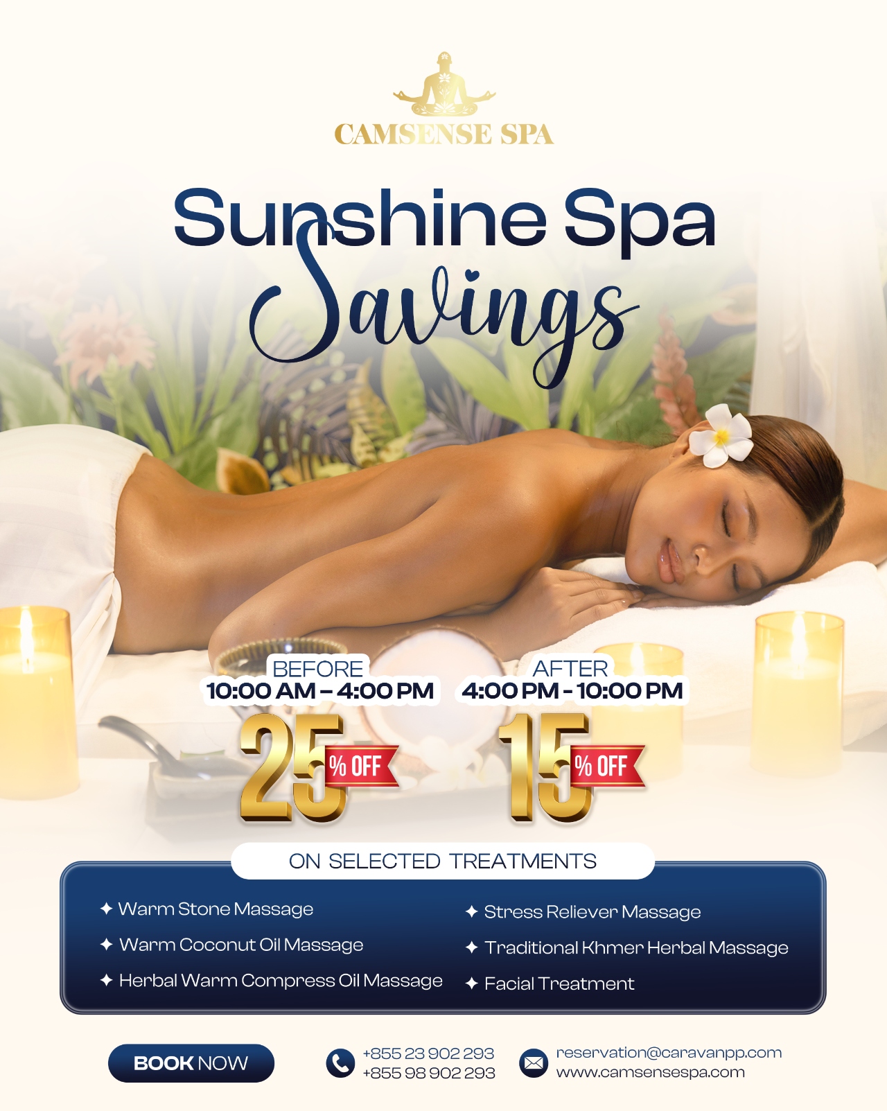 Sunshine Spa Savings